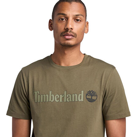 Timberland Erkek Tişört Linear Logo