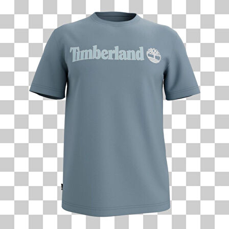 Timberland KENNEBEC RIVER Linear Logo Short Sleeve Erkek Tişört TB0A5UPQENE1
