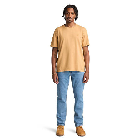 Timberland DUNSTAN RIVER Garment Dye Short Sleeve T Erkek Tişört TB0A5YAYEH31