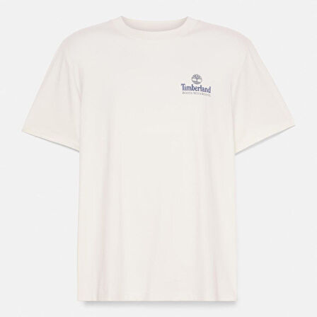 Timberland Illustrated Tree Logo Back Graphic Tee Erkek Tişört TB0A6DG5CM91
