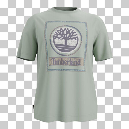 Timberland Front Seasonal Stack Logo Tee Erkek Tişört TB0A6DHDENE1