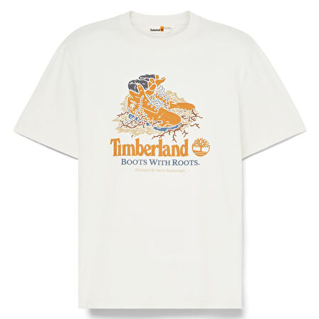 Timberland Erkek Tişört Front Boot Graphic