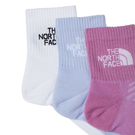 The North Face MULTI SPORT CUSH QUARTER Çorap  3P NF0A882GA4I1