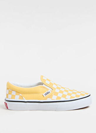 Sarı Erkek Çocuk Kanvas Yürüyüş Ayakkabısı VN000D0JP1T1-Classic Slip-On
