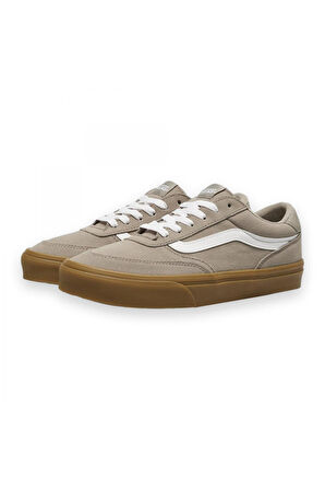 Vans Vn000D7U Brooklyn Ls Sneakers Bej Unisex Spor Ayakkabı