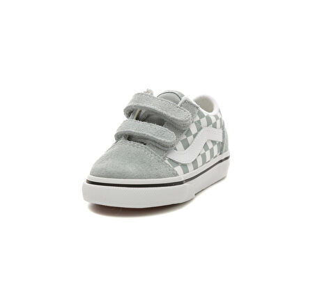 0009RCEPO1-R Vans Old Skool V Bebek Spor Ayakkabı Gri