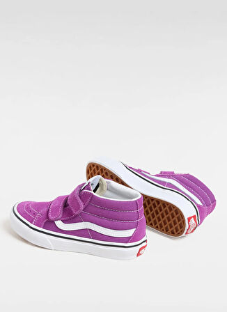 Vans Mor Kız Çocuk Yürüyüş Ayakkabısı VN000CYBE2T1-SK8-Mid Reissue V