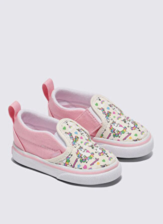 Vans Pembe Kız Çocuk Yürüyüş Ayakkabısı VN000D0TCY71-Slip-On V