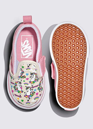Vans Pembe Kız Çocuk Yürüyüş Ayakkabısı VN000D0TCY71-Slip-On V