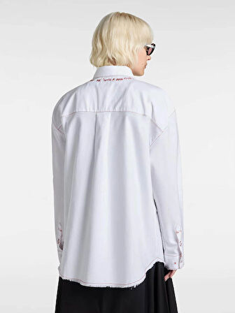 Gillian Graphic Button Down