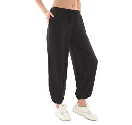 000MB4BLK1-R Vans Vargas Balloon Sweatpant Kadın Eşofman Altı Siyah