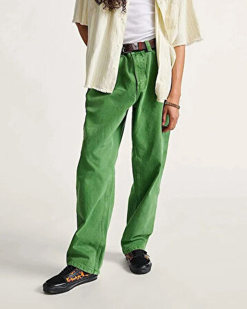 Drill Chore Carpenter Loose Denim Pant