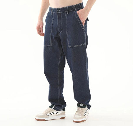 Fatigue Loose Tapered Denim Pant