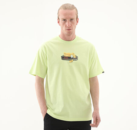 000M5FCLH1-R Vans Times Up Ss Erkek T-Shirt Yeşil