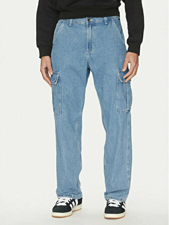 Service Cargo Loose Denim Pant