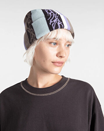 Skate Tribal Cuff Beanie