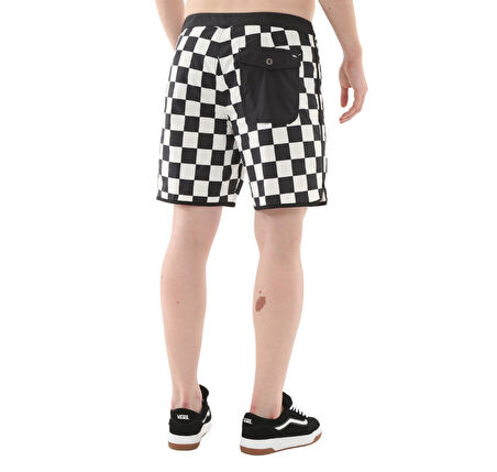 000M8JY281-R Vans Mte Everride Scalloped Aop Boardshort Erkek Mayo Beyaz