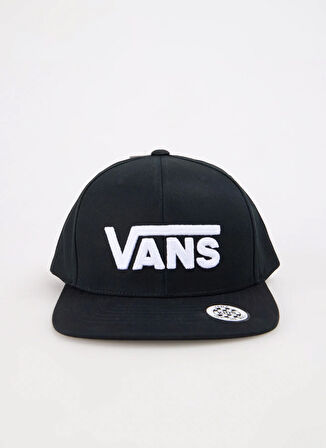 Vans Siyah Erkek Çocuk Şapka VN0A36OUBLK1-DROP V II SNAPBACK