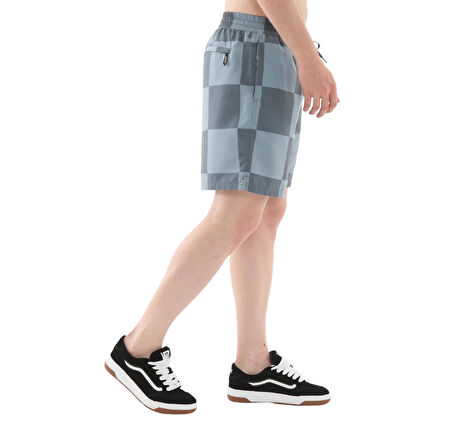 000M43E581-R Vans Primary Checkerboard Elastic Boardshort Erkek Şort Ve Kapri Mavi