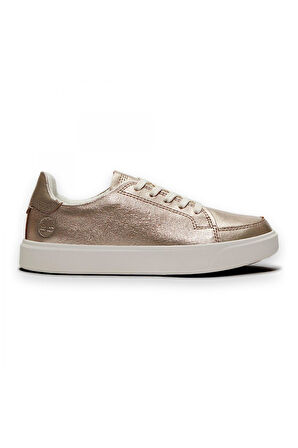 Timberland Tb0A41Jx-Z Emerson Street Low Lace Up Sneaker Altın Kadın Spor Ayakkabı
