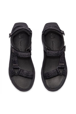 Timberland Tb0A41R8 Motion Dune Backstrap Sandal Siyah Kadın Sandalet