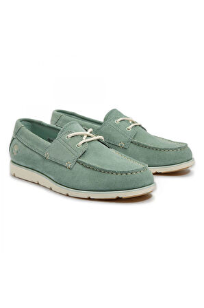 Timberland Tb0A42X7-M Grafton Bay Lace Up Shoe Yeşil Erkek Ayakkabı