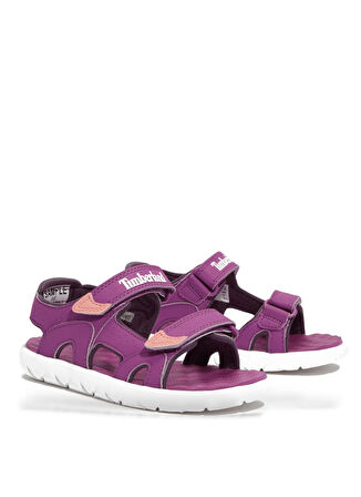 Timberland Mor Kız Çocuk Sandalet TB0A43EAETQ1-Perkins Row BACKSTRAP