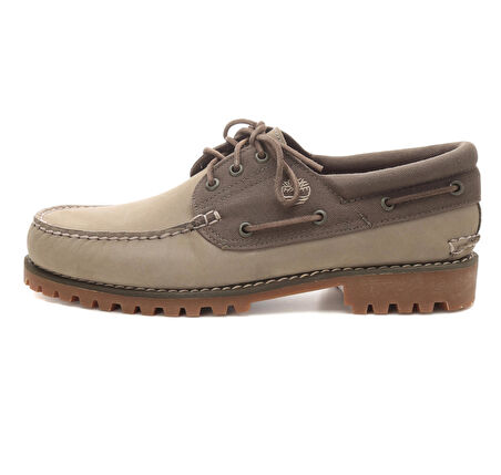 B0A6DXWEO81-R Timberland Authentic Boat Shoe Erkek Spor Ayakkabı Krem