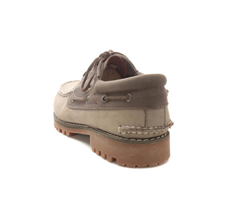 B0A6DXWEO81-R Timberland Authentic Boat Shoe Erkek Spor Ayakkabı Krem