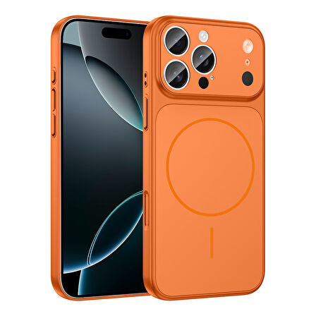 Gpack iPhone 14 Pro uyumlu Kılıf Formen M-Safe Şarj Özellikli Kamera Korumalı