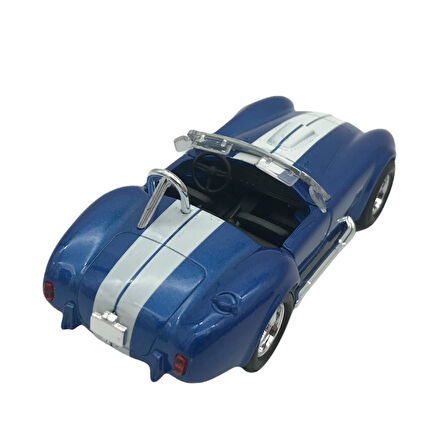 Farbu Oyuncak 1:38 Metal Çek Bırak Araba 1965 Shelby Cobra 427 S/C 43761D