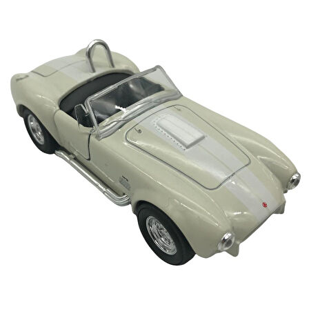 Farbu Oyuncak 1:38 Metal Çek Bırak Araba 1965 Shelby Cobra 427 S/C 43761D