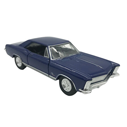 Farbu Oyuncak 1:38 Metal Çek Bırak Araba 1965 Buick Riviera Gran Sport 43732