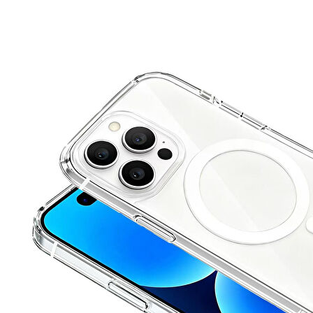 Gpack iPhone 16 Pro Max uyumlu Kılıf Orjin M-Safe Şarj Özellikli IC Çipli Sert Kapak