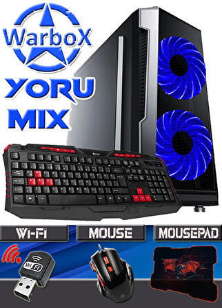 YORU Mix Ryzen3 1200 8GB Ram 256gb Ssd R7 240-4gb E.Kartı  Oyuncu Bilgisayar