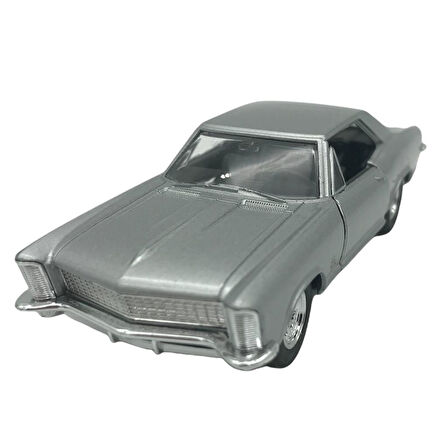 Farbu Oyuncak 1:38 Metal Çek Bırak Araba 1965 Buick Riviera Gran Sport 43732