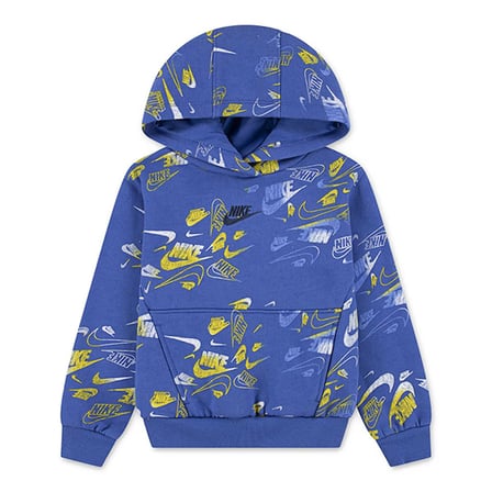 Nike NKB B NSW AOP REVEAL PO Çocuk Mavi Sweatshirt 86N206-B9A
