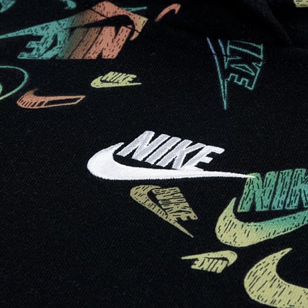 Nike NKB B NSW AOP REVEAL PO Çocuk Siyah Sweatshirt 86N206-023