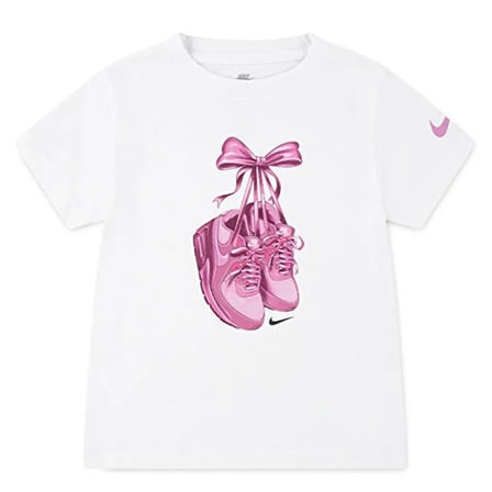 Nike NKG BOWMAX SS TEE Çocuk Beyaz Tişört 36N345-001