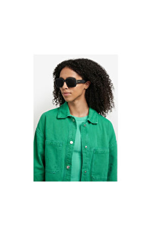 Polaroid  Kemik Siyah Polarize Güneş Gözlüğü Pld 6223