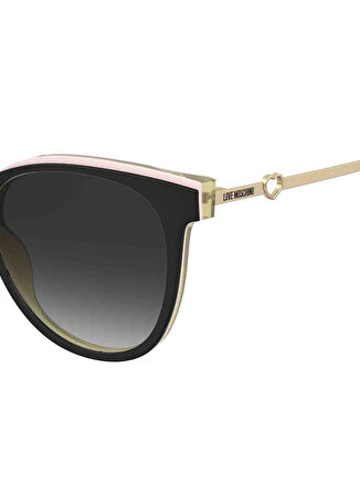 Love Moschino Altın - Siyah Kadın Güneş Gözlüğü MOL085/S