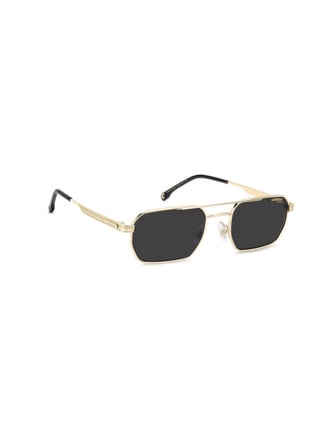 Carrera 389/S 20950400054IR Erkek Güneş Gözlüğü – Gold Çerçeve Gri Cam  Çift Köprülü Erkek güneş göz