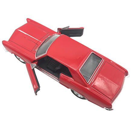 Farbu Oyuncak 1:38 Metal Çek Bırak Araba 1965 Buick Riviera Gran Sport 43732