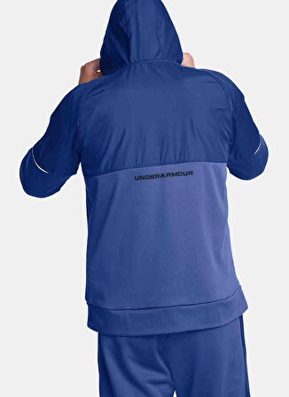 Under Armour Zip Ceket, L, Mavi