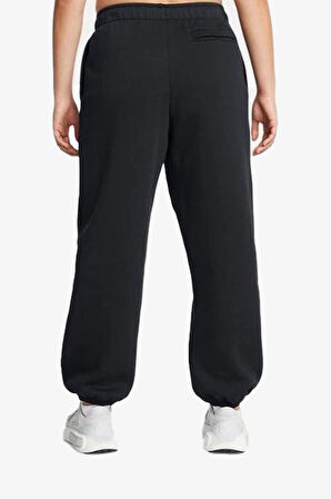 Under Armour icon Flc Os Wm Pant Kadın Siyah Eşofman Altı 1386503-001