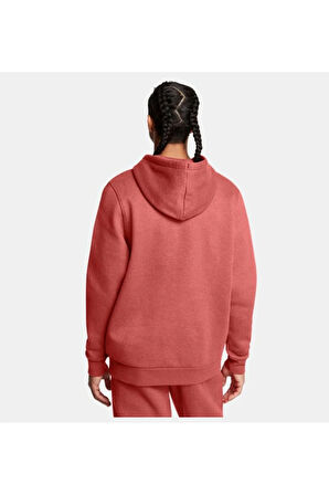 Erkek UA Icon Fleece Kapüşonlu Üst 1373880-840