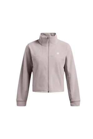 Ua W Expanse Fleece Fz 1387694-015 Kadın Gri Sweatshirt