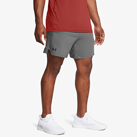 Under Armour Anish Woen 6İn Erkek Gri Antrenman Şort