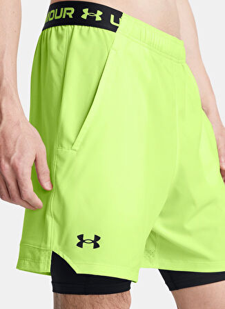 Under Armour Şort, XL, Yeşil