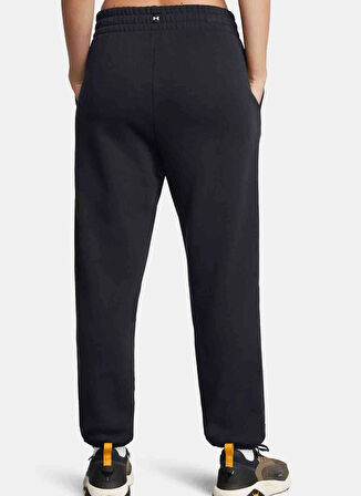 Under Armour Siyah Kadın Normal Düz Eşofman Altı 1386445-001 Pjt Rck HWT Pnt Tools